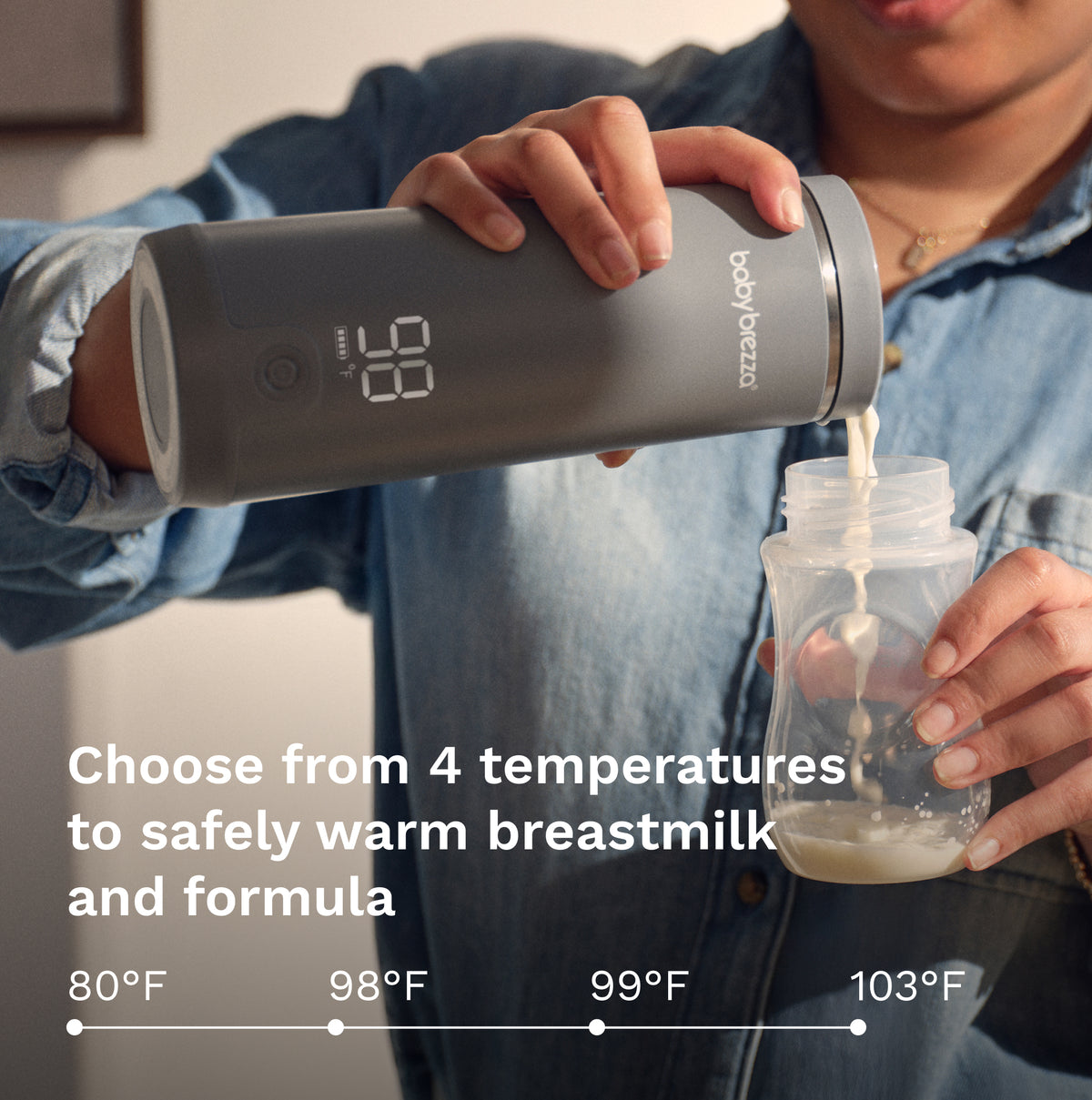 Baby Brezza Super Fast Portable Warmer - Ferðahitari Hvítur
