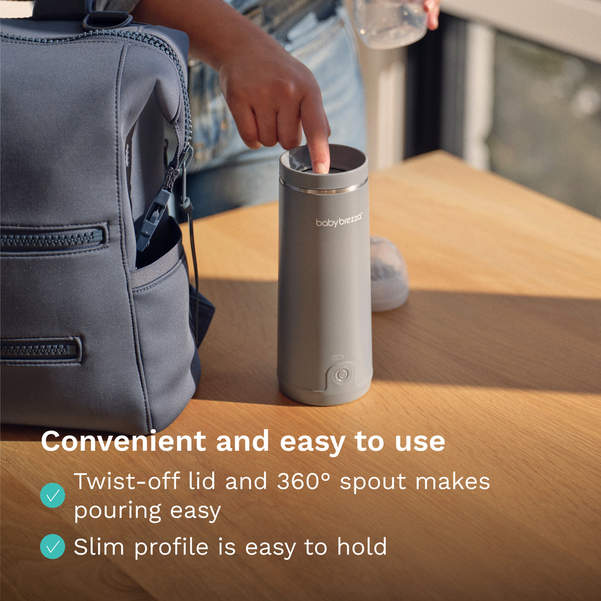 Baby Brezza Super Fast Portable Warmer - Ferðahitari Hvítur